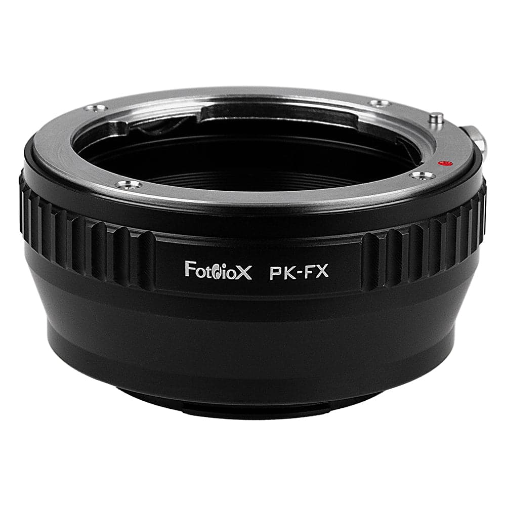 Fotodiox - Lens Adapter - Compatible with Pentax K Mount Lenses to fit Fujifilm X Mount Cameras