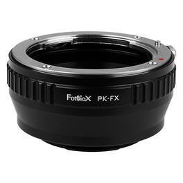 Fotodiox - Lens Adapter - Compatible with Pentax K Mount Lenses to fit Fujifilm X Mount Cameras