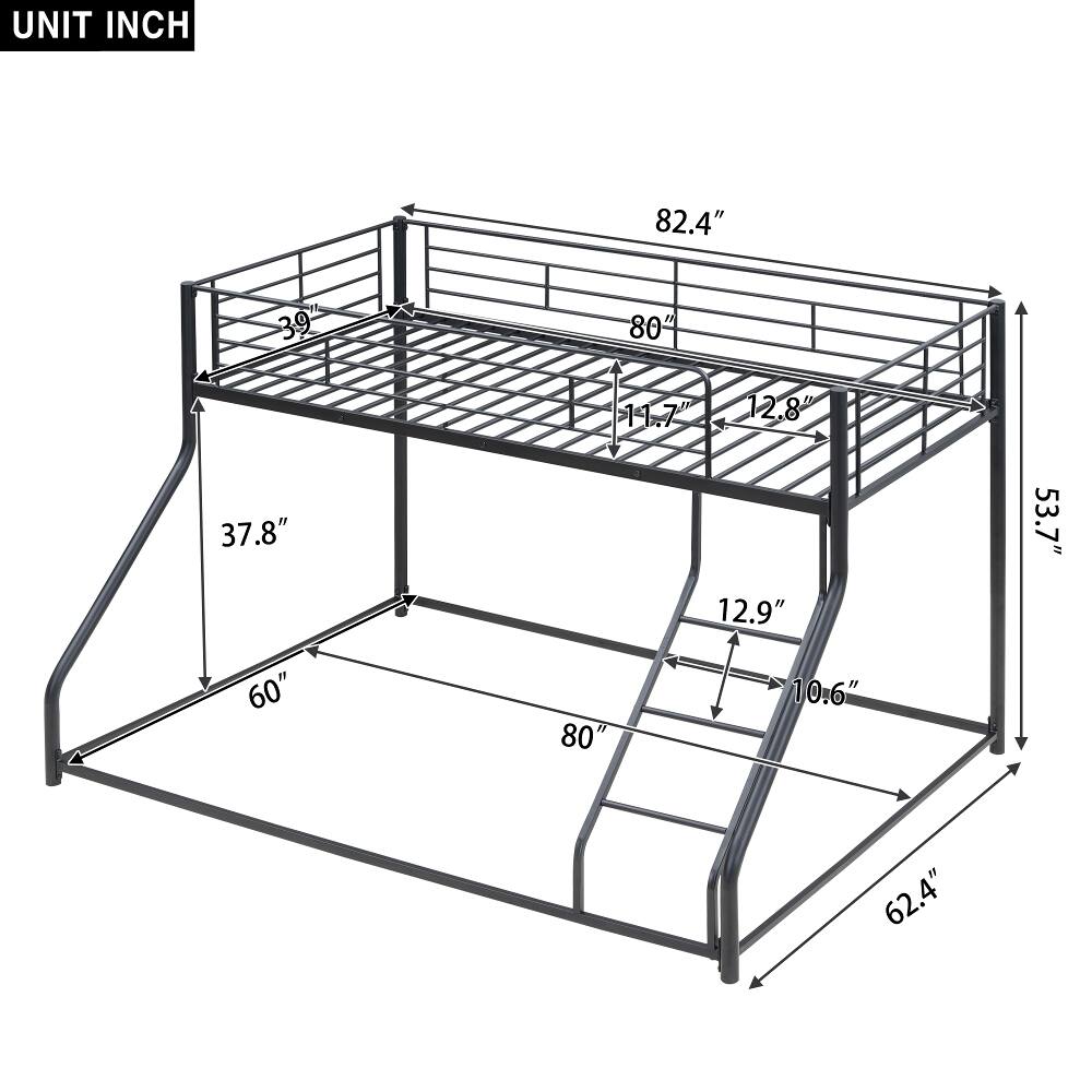 UNIT INCH

82.4"  
39"  
80"  
11.7"  
12.8"  
37.8"  
12.9"  
53.7"  
60"  
80"  
10.6"  
62.4"