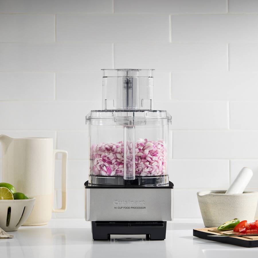 Cuisinart Custom 14 14 Cup Food Processor Brushed Stainless Steel DFP ...