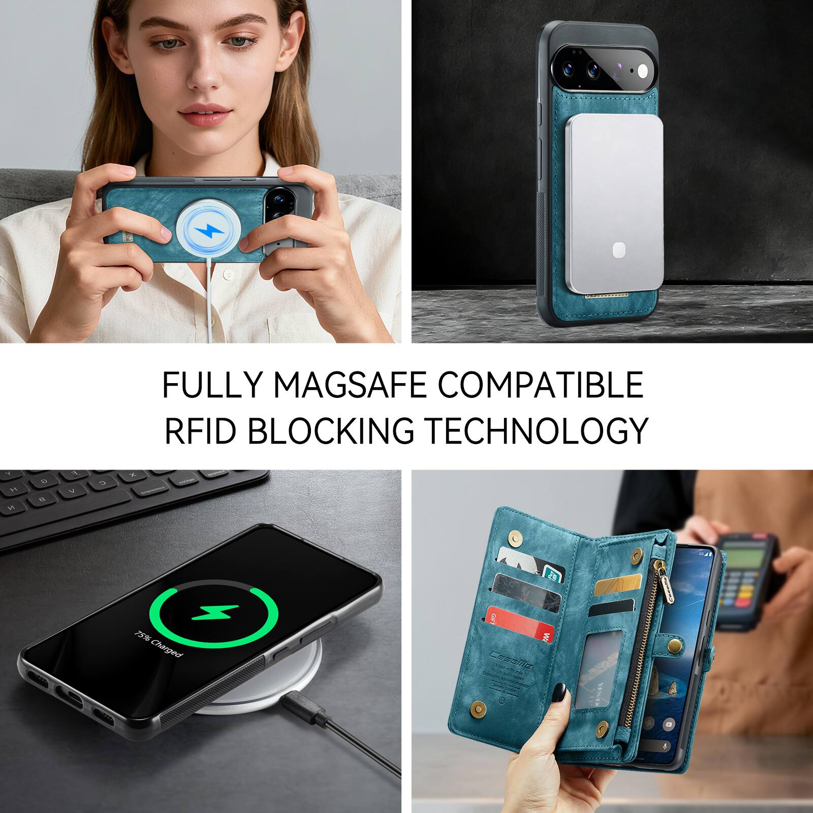 FULLY MAGSAFE COMPATIBLE RFID BLOCKING TECHNOLOGY