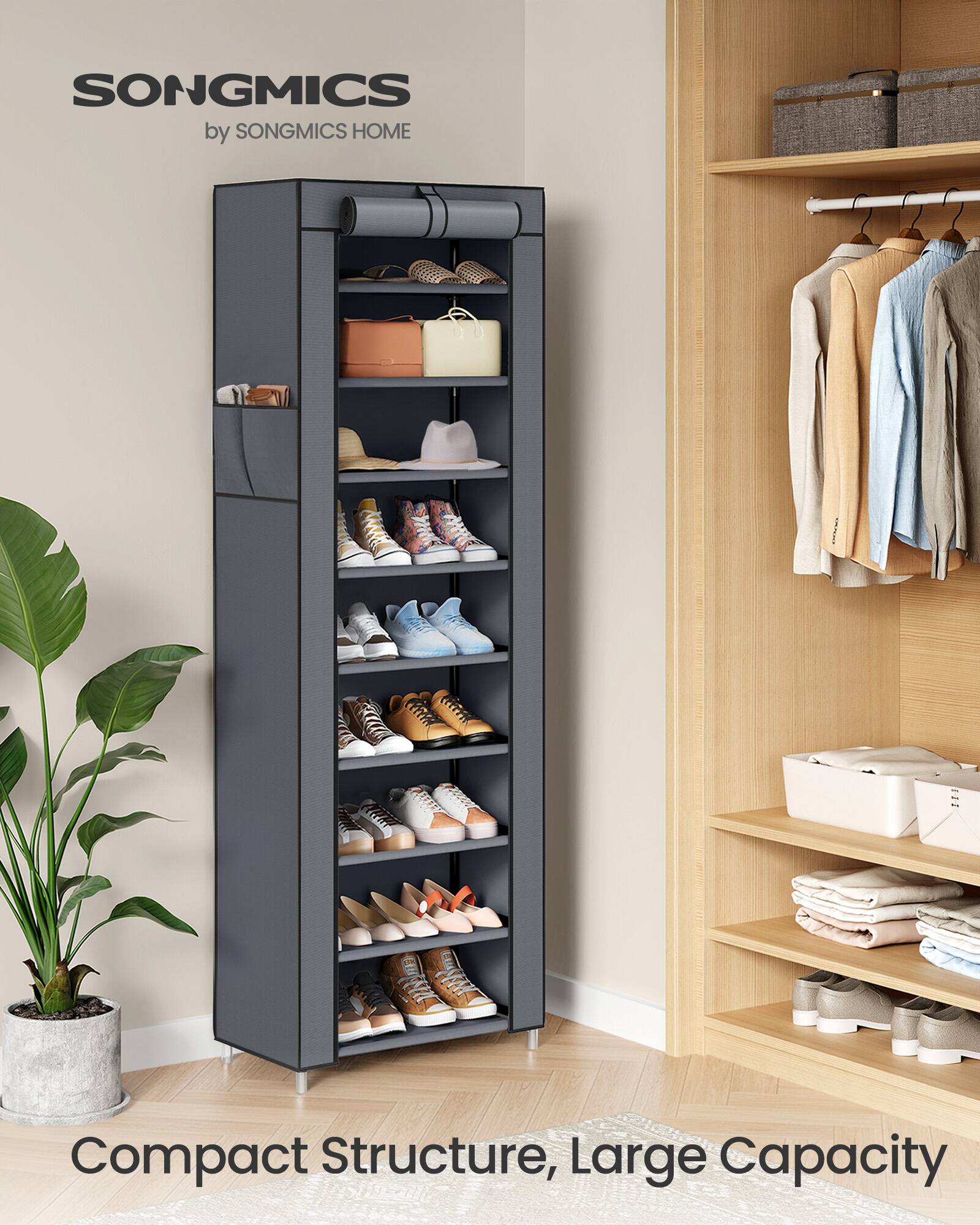 SONGMICS by SONGMICS HOME S11  
Compact Structure, Large Capacity