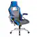 Angle. OSP Home Furnishings - Race Gaming Chair - Charcoal Gray/Blue.