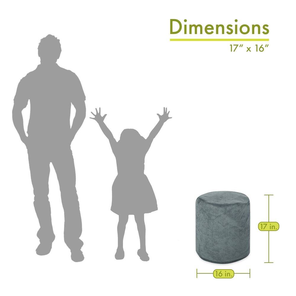 Dimensions  
17" x 16"