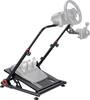 Front. ACGAM - Folding Racing Steering Wheel Stand, Gear Shifter Mount for Logitech G25 G27 G29 G920 G923/Thrustmaster T500RS TX F458 - Black.