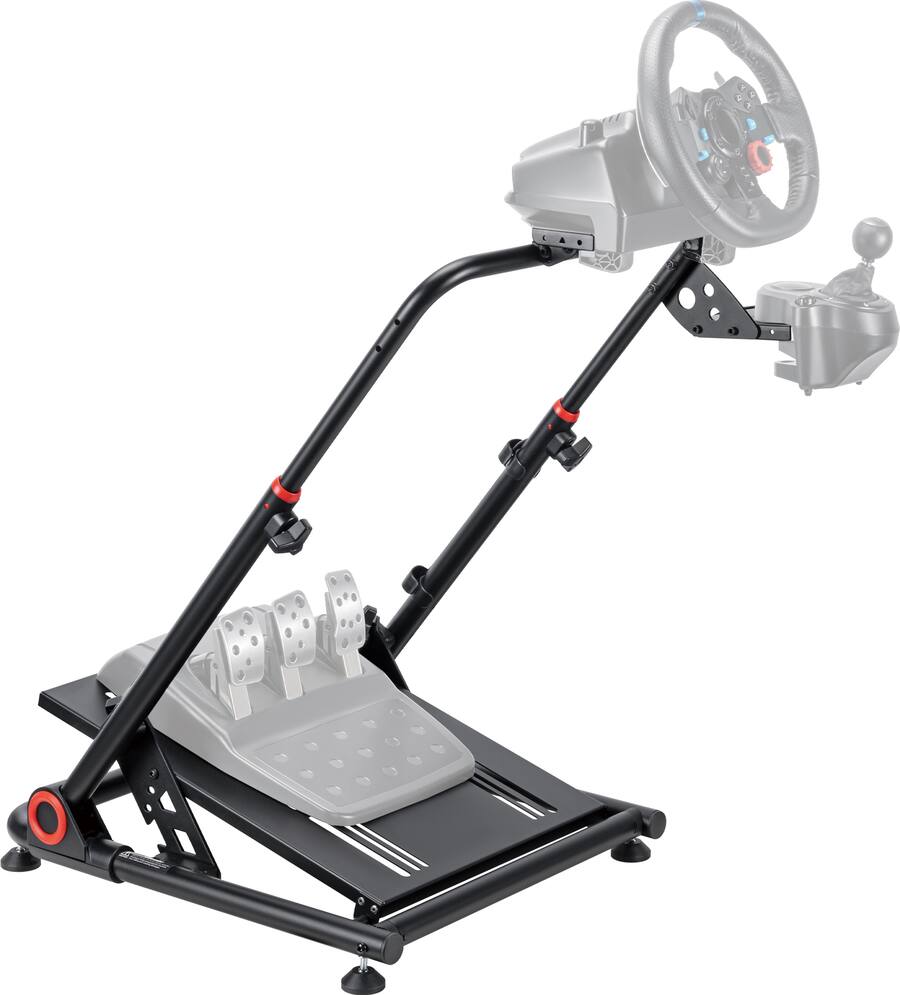 Sequential Shifter X Rocker Stand ACGAM Folding Racing Steering Wheel Stand, Gear Shifter Mount for ...