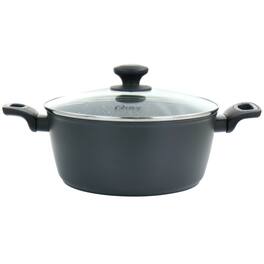 Oster - Bastone 5.3 Quart Nonstick Aluminum Dutch Oven in Speckled - Gray