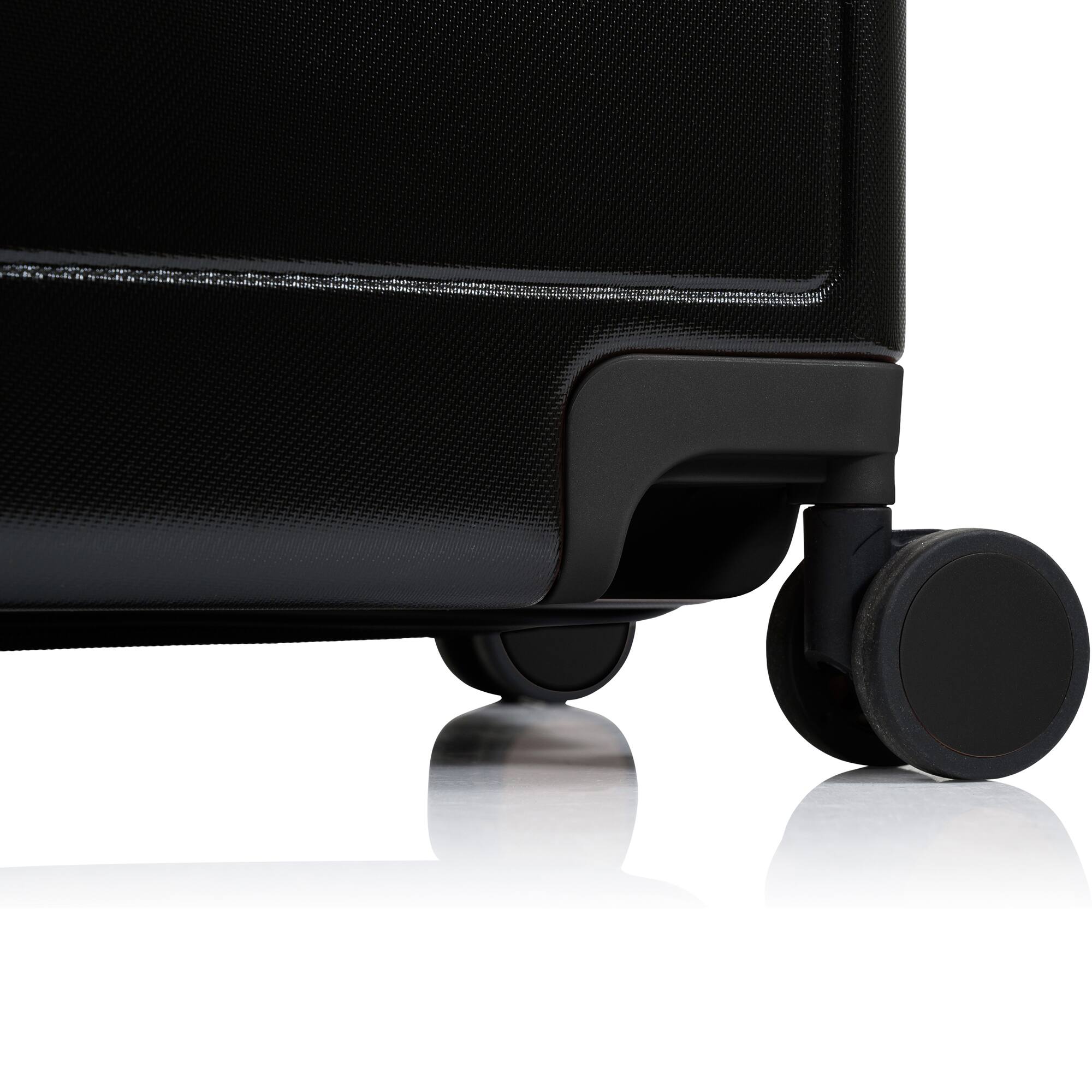 Alt View 1. Champs - Vintage Muse collection - 3-piece Hardside Luggage set - BlackBlack.