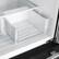Alt View 9. Forno Appliances - Gallipoli 17.5 Cu. Ft. Freestanding French Door Refrigerator - Black.