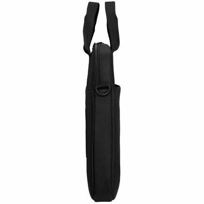 Alt View 3. Targus - Targus 14" Intellect Slim Brief with ID Window - Water Resistant - Fabric Body - Shoulder Strap, Handle - Black.