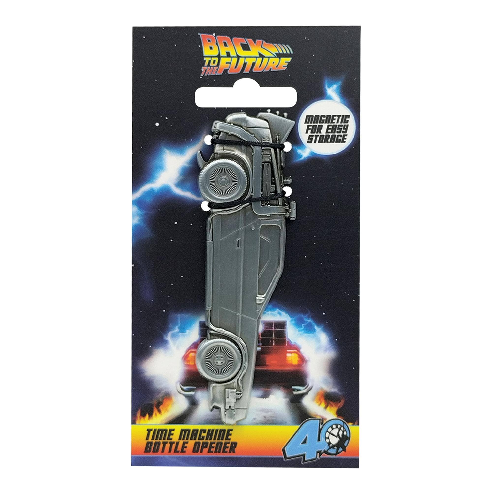BACK TO FUTURE THE  
MAGNETIC FOR EASY STORAGE  
TIME MACHINE BOTTLE OPENER  
49