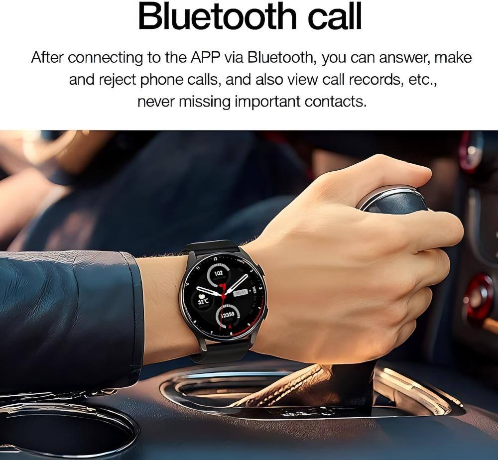 Bluetooth call

After connecting to the APP via Bluetooth, you can answer, make and reject phone calls, and also view call records, etc., never missing important contacts.