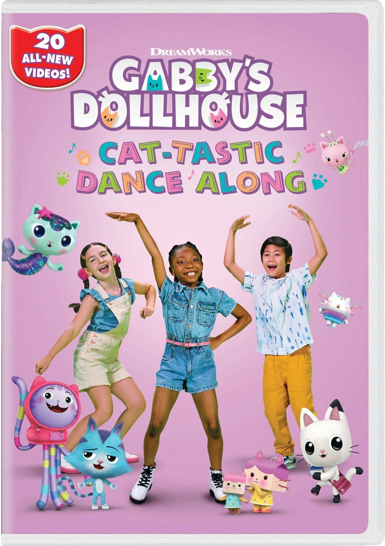 Front. Gabby's Dollhouse - Cat-tastic Dance Along! [DVD].