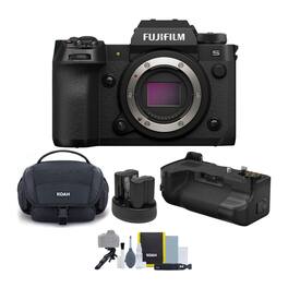 Fujifilm - X-H2S Mirrorless Camera Body (Black) Bundle