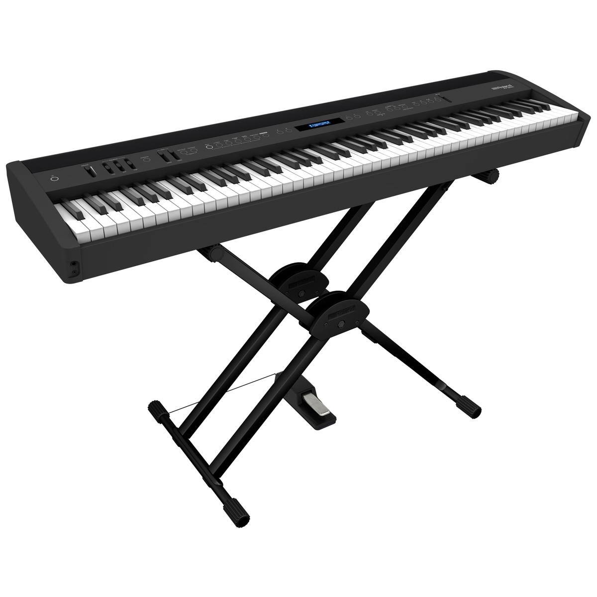 Alt View 3. Roland - Roland FP-60X 88 Keys SuperNATURAL Portable Digital Piano, Black.