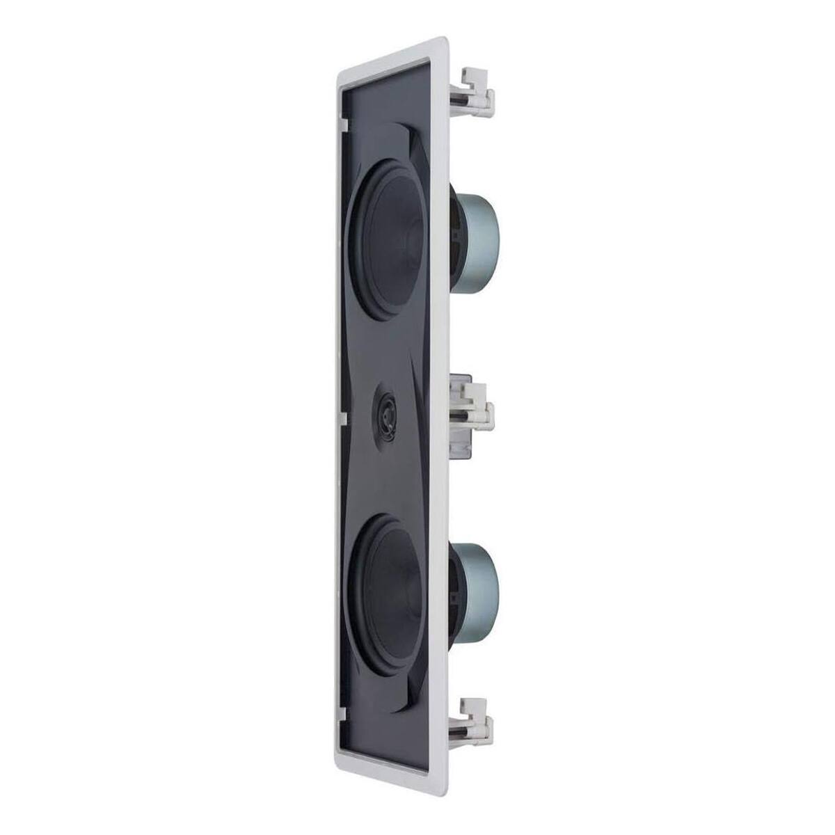 Front. Yamaha - Yamaha NS-IW760 2-Way In-Wall Speaker - Each - White.