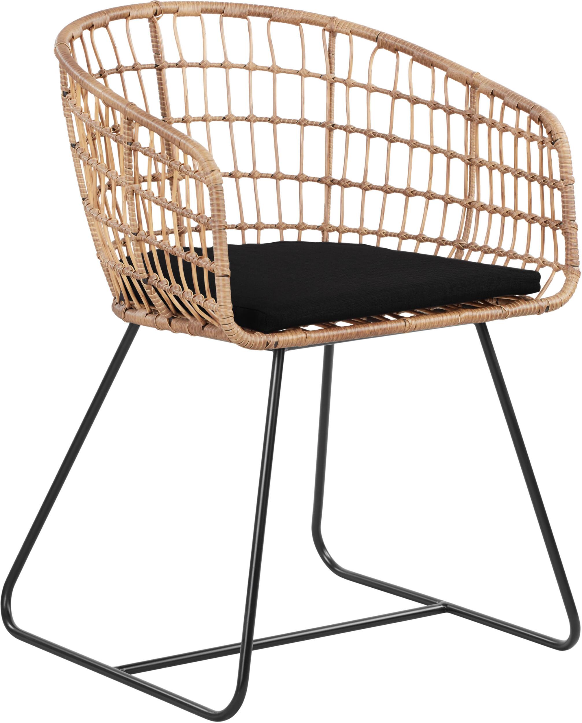 Angle. Tommy Hilfiger - Graham Rattan Lounge Chair.
