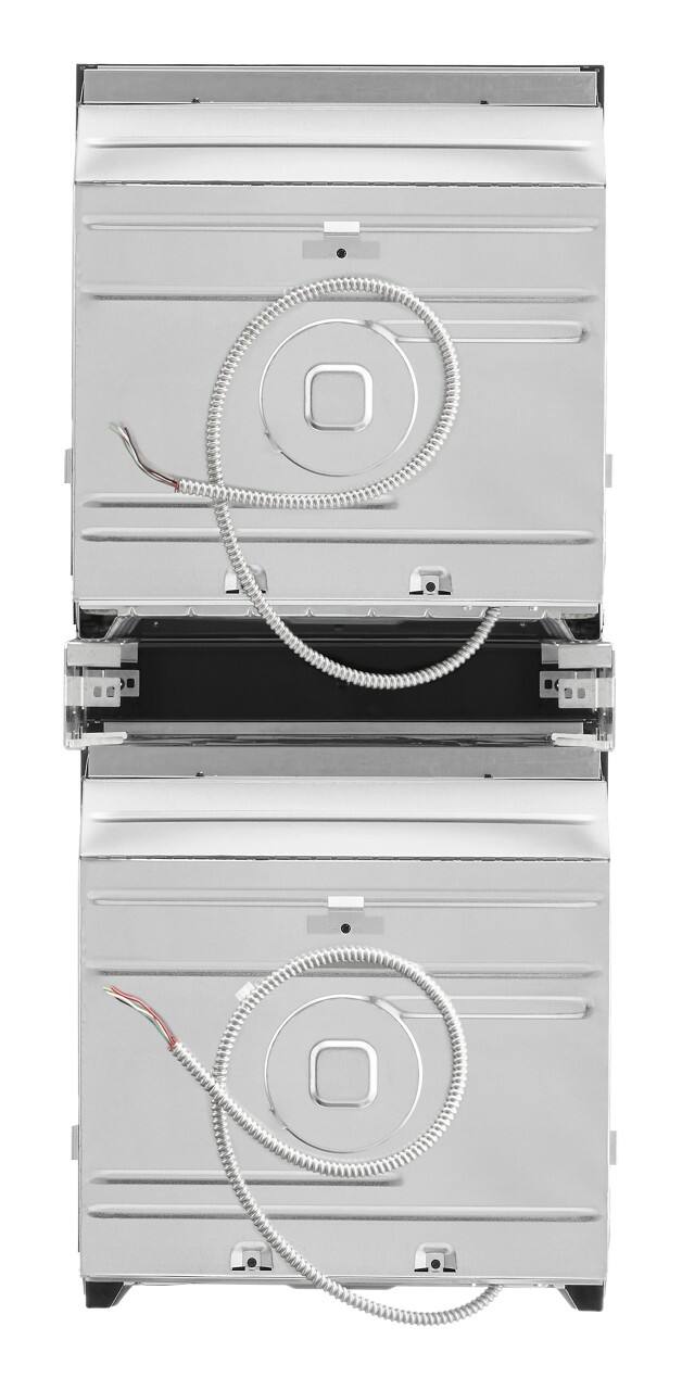 Alt View 18. Whirlpool - 24 in. Built-In Double Electric Convection Wall Oven with WiFi - White.