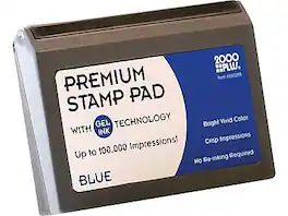2000 Plus - No.1 Gel Stamp Pads, Ink (030255) - Blue
