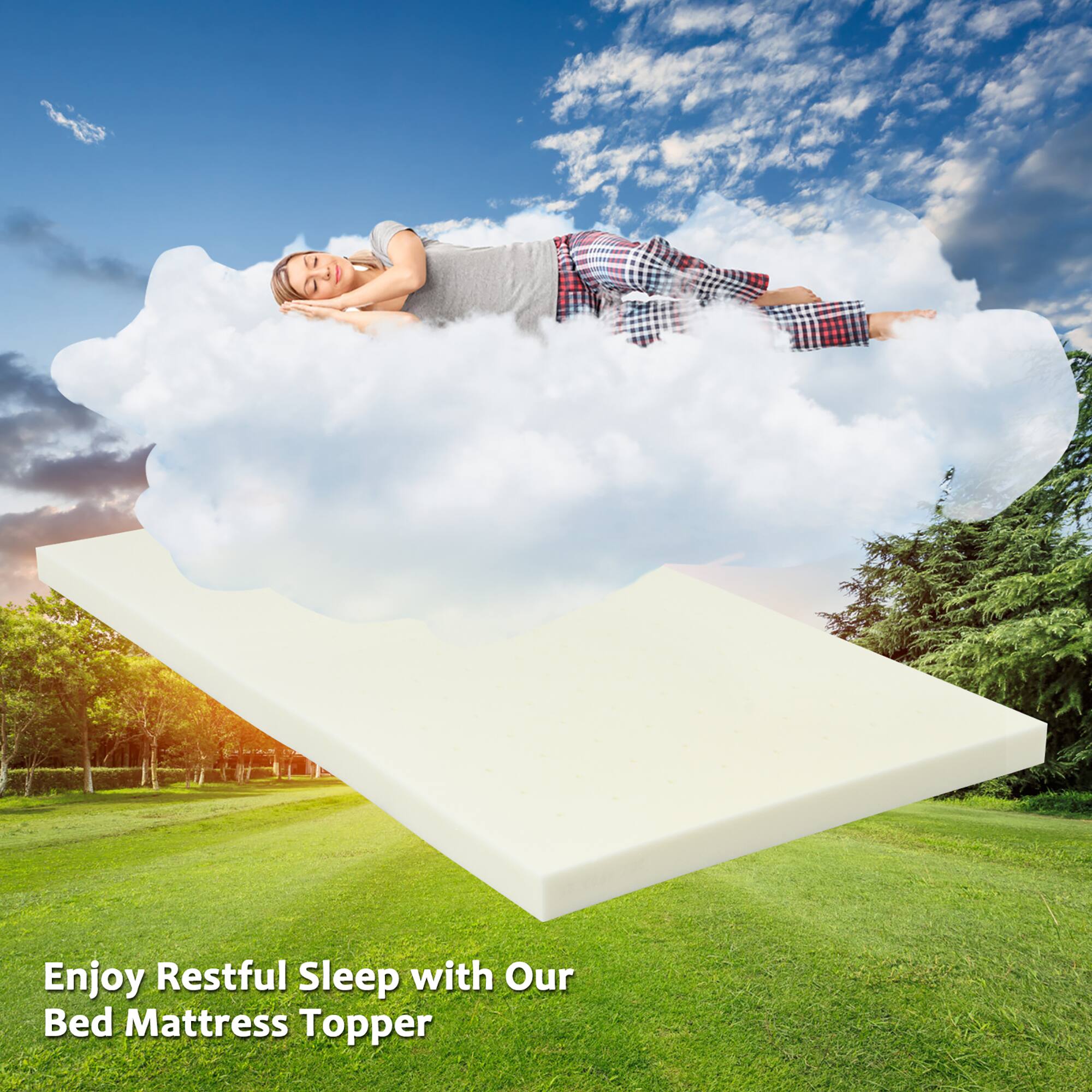 Enjoy Restful Sleep with Our Bed Mattress Topper