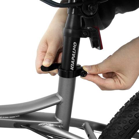 Alt View 6. BreeBe - 26 Inch Mountain Bike for Adults & Teens, High Carbon Steel Frame, 21-Speed, Front & Rear Disc Brakes, 26x2.125 Tires - Blue + Grey.