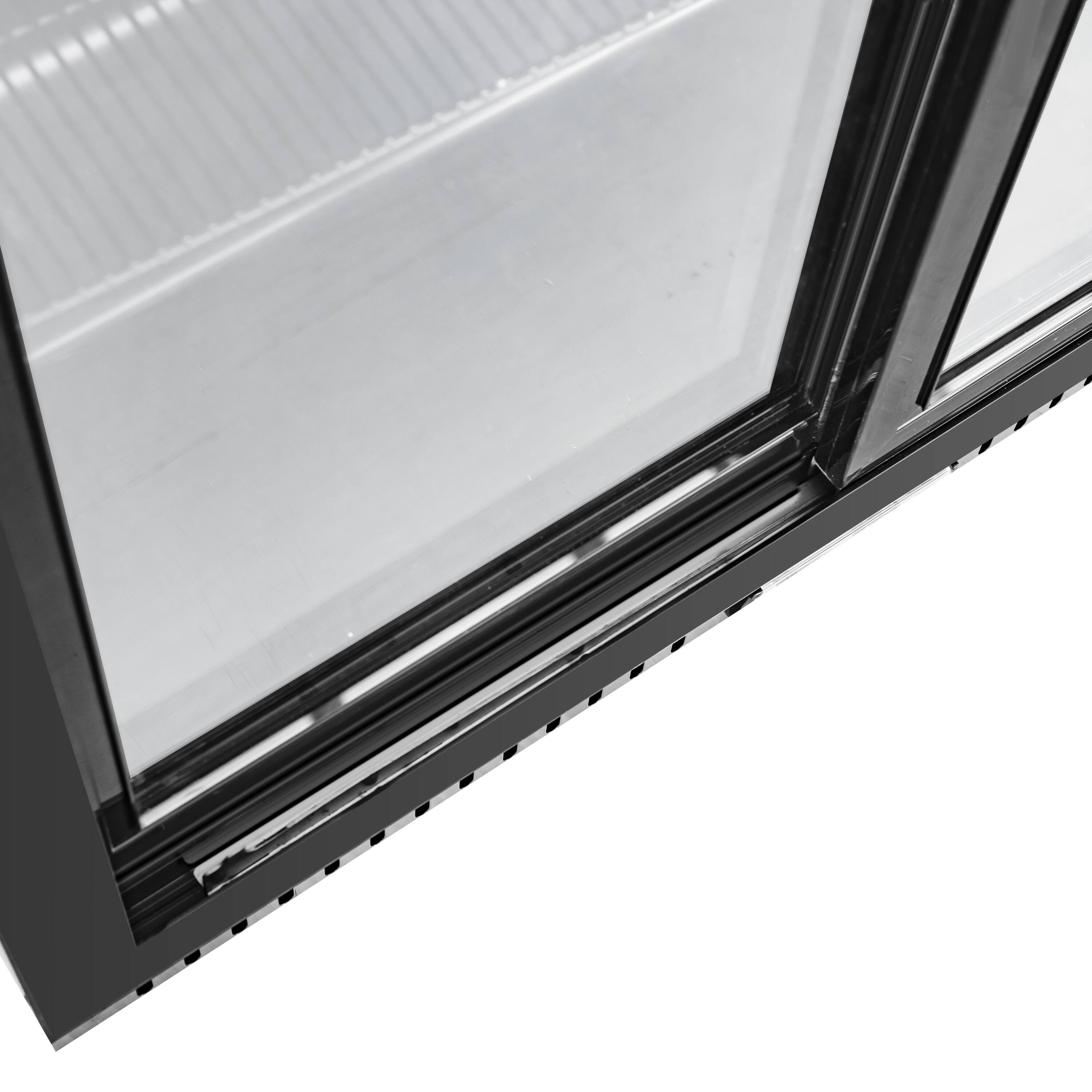 Alt View 5. Equator - Equator Vitlife 7.5 Cu.Ft. Bar Fridge, 2 Sliding Glass Doors, LED, Beer & Wine Cooler for Bar/Home - Black.