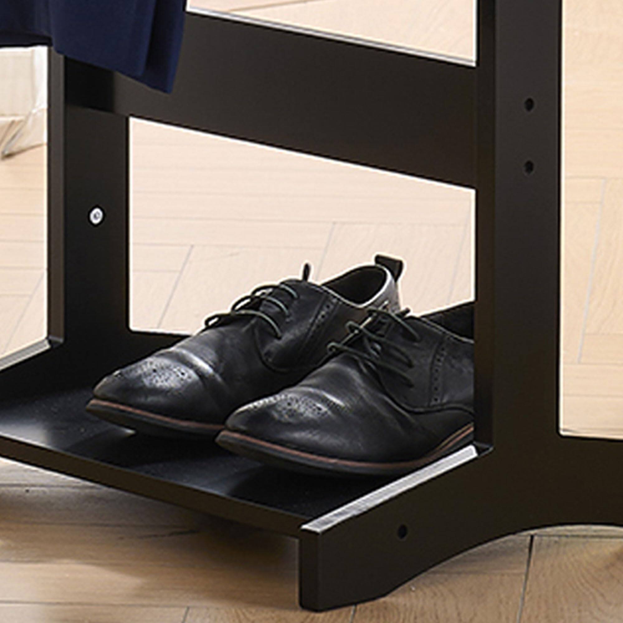 Alt View 2. Kings Brand Furniture - Kings Brand Furniture Mavy Valet Stand - Black.