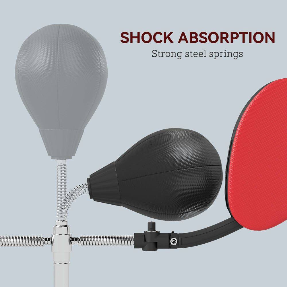 SHOCK ABSORPTION  
Strong steel springs