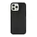 Left. Best Buy essentials™ - Liquid Silicone Case for iPhone 13 Pro Max and iPhone 12 Pro Max - Black.