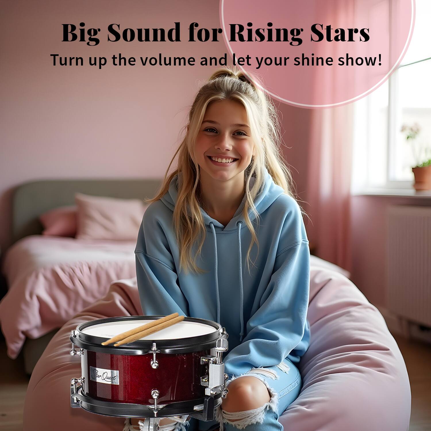 Big Sound for Rising Stars  
Turn up the volume and let your shine show!