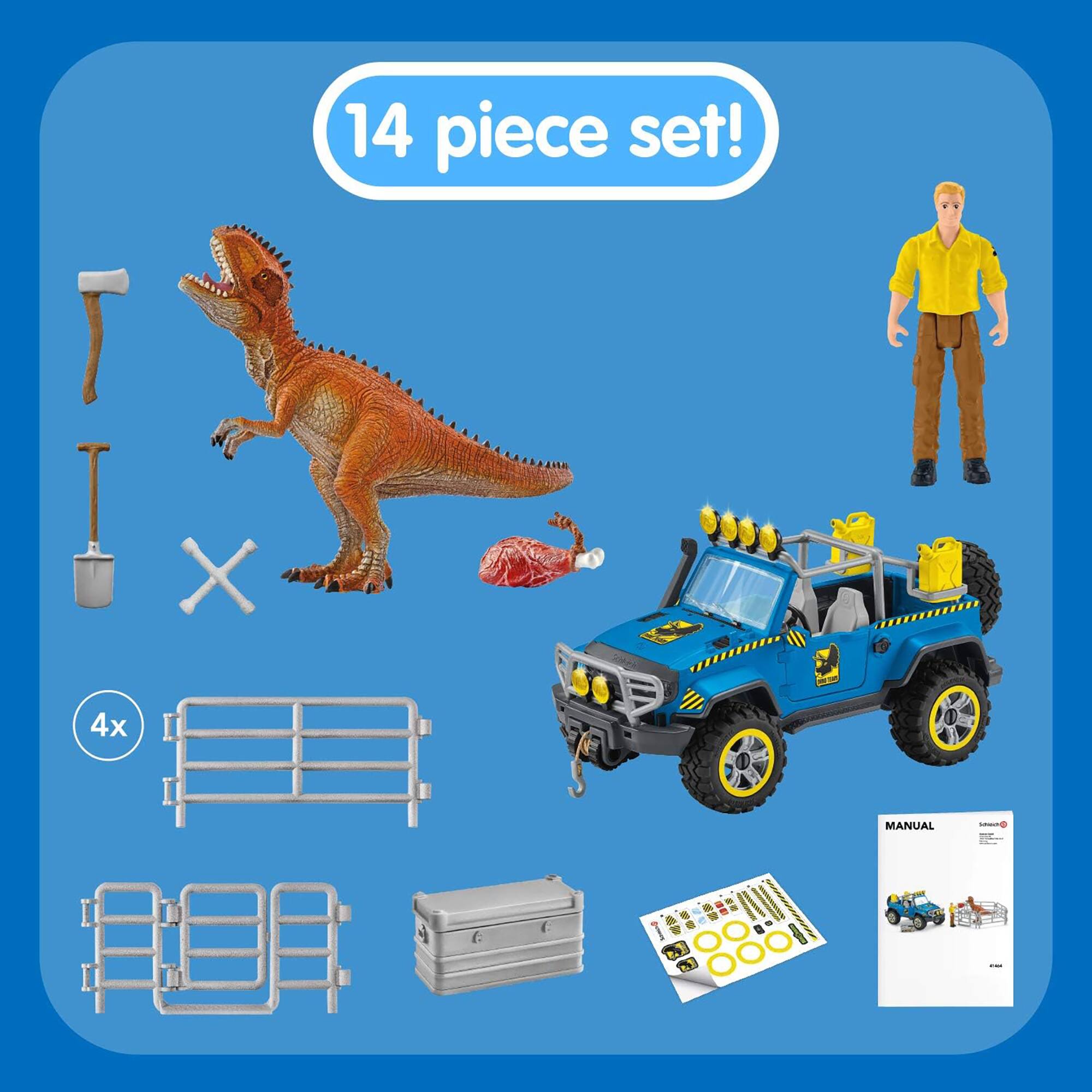 7 T 14 piece set! 4x manual