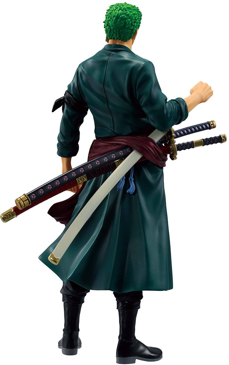 Back. Bandai - Roronoa Zoro (Beyond the Trials) One Piece - Masterlise Ichibansho 9.8" Figure.