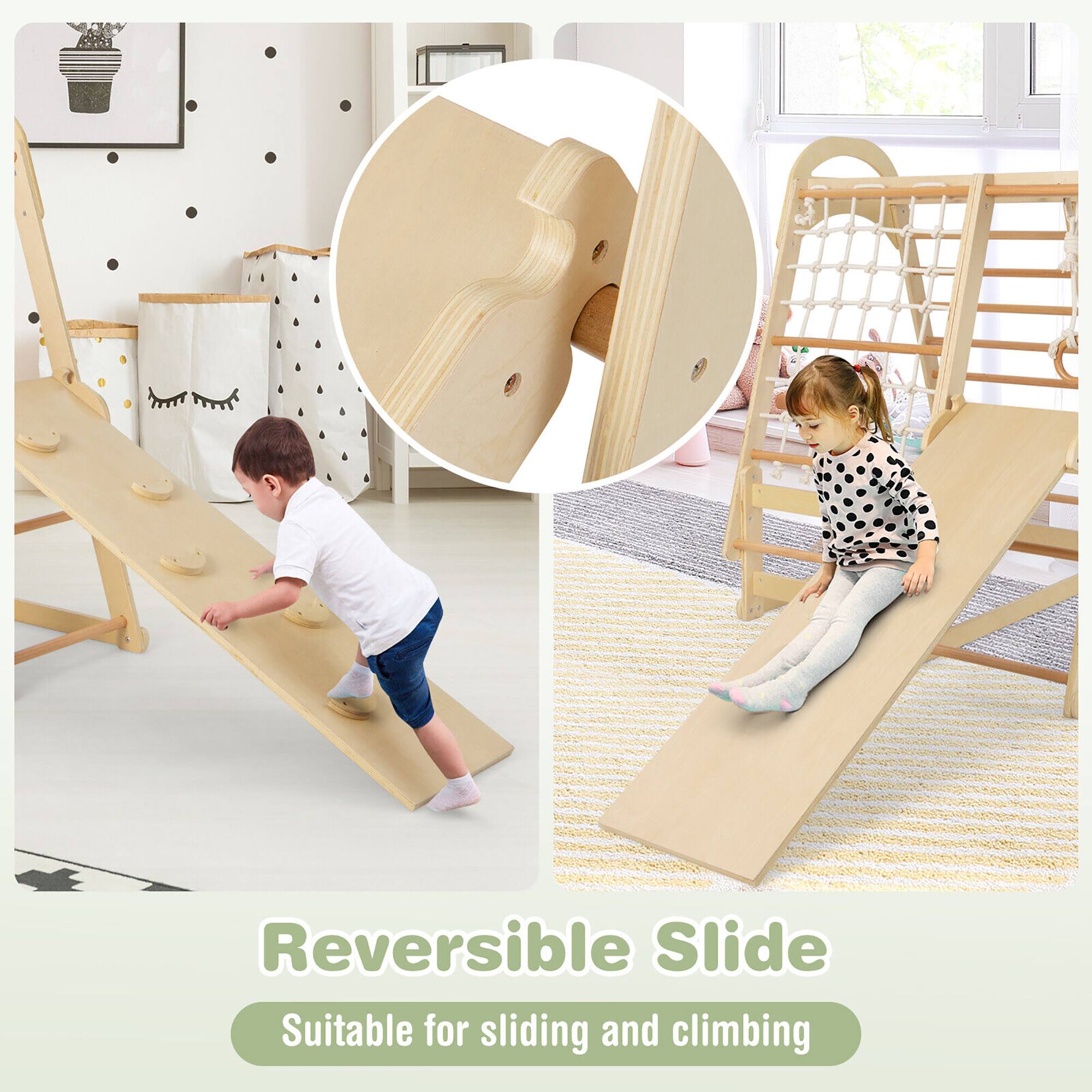 Reversible Slide  
Suitable for sliding and climbing
