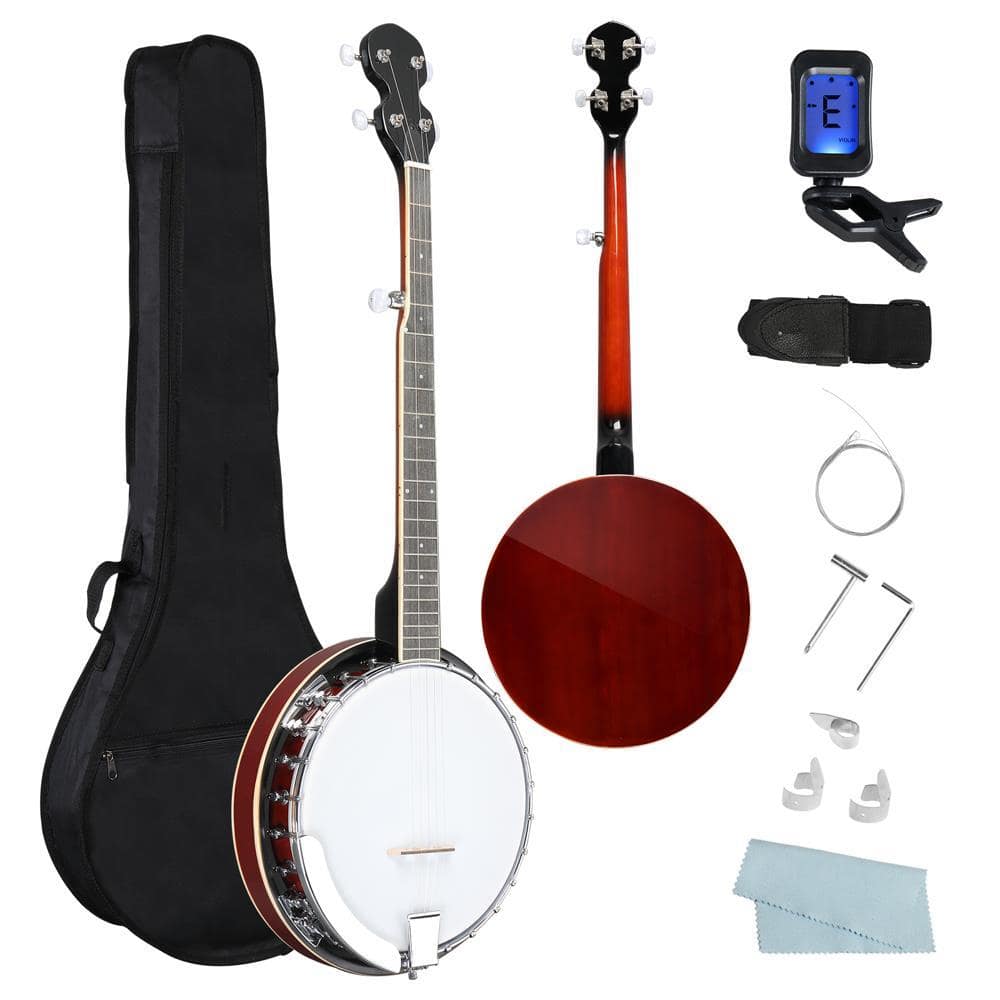 Winado - 5 String Geared Tunable Banjo 24 Brackets Right Handed for Beginner price history on PriceWatchPro