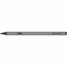 Front. Alogic - Alogic Clarity Active Stylus Pen 2 - Integrated Writing Pen - 1 - Replaceable Stylus Tip - Anodized Aluminum - Silver.