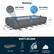 Bestway DARK MARBLE Outer liner print BLUE MARBLE Inner liner print
52 in. 12 ft. 24 ft.
WHAT'S INCLUDED
POOL COVER
LADDER
SAND FILTER PUMP
POLYSHERE POOL FILTRATION BALLS