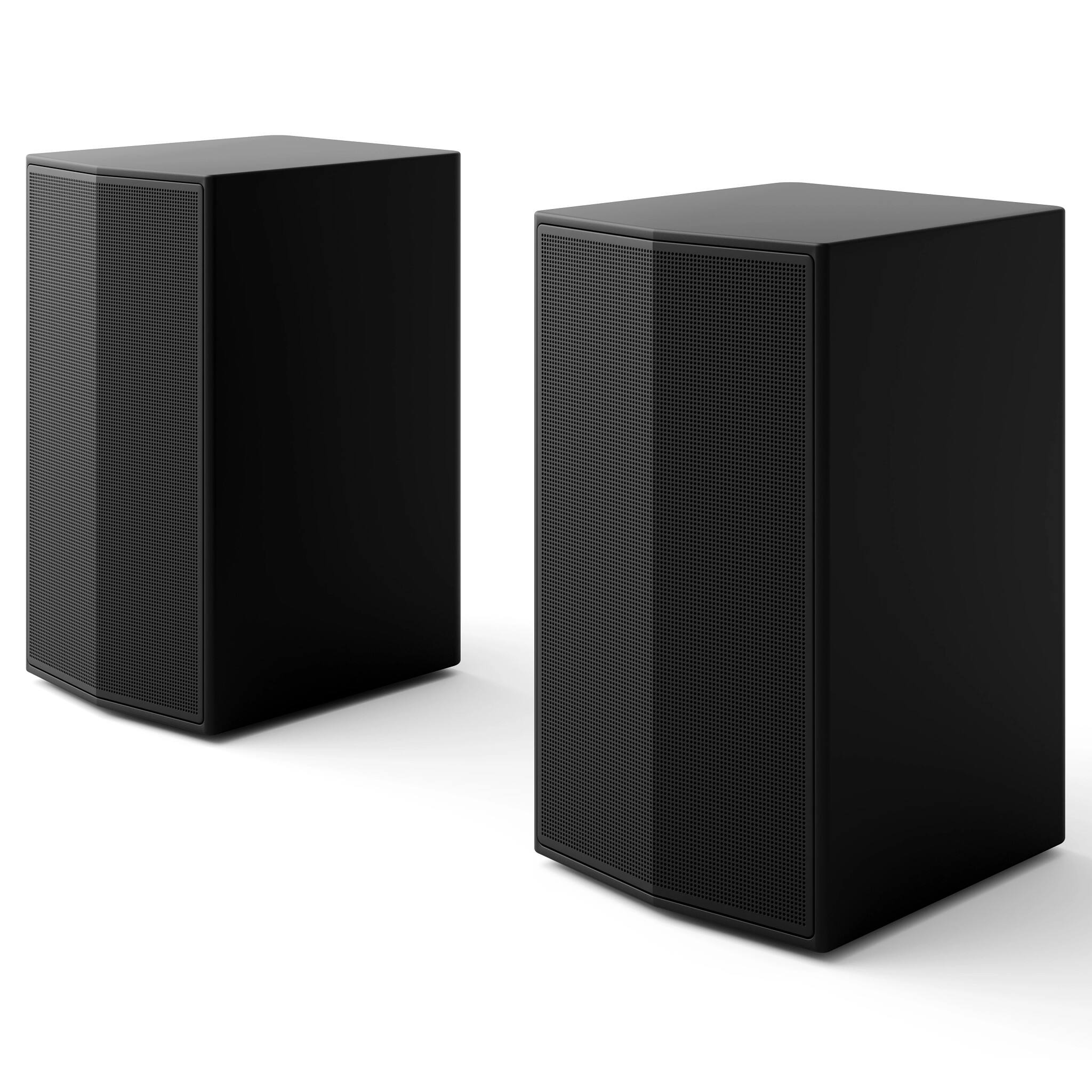 Alt View 8. LG - 5.1.3-Channel S80TR Home Theater Soundbar with Wireless Subwoofer and Rear Speakers, Dolby Atmos, WOW Orchestra - Black.