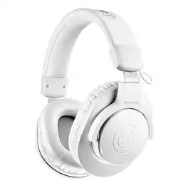 Audio-Technica - ATH-M20xBT Wireless Over-Ear Headphones - White