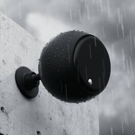 Gallo Acoustics - Micro Habitat 4" IP66 Weatherproof Outdoor Spherical Speaker – Single - Black