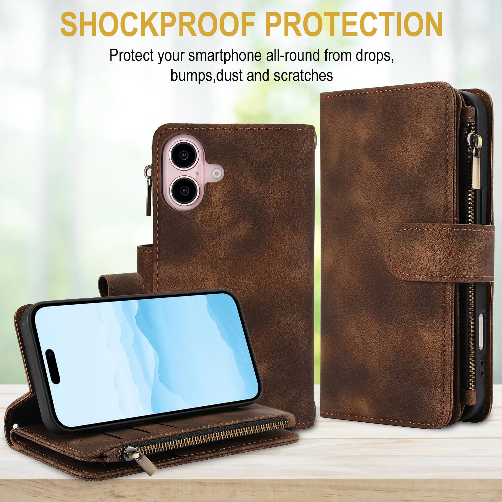 SHOCKPROOF PROTECTION  
Protect your smartphone all-round from drops, bumps, dust and scratches