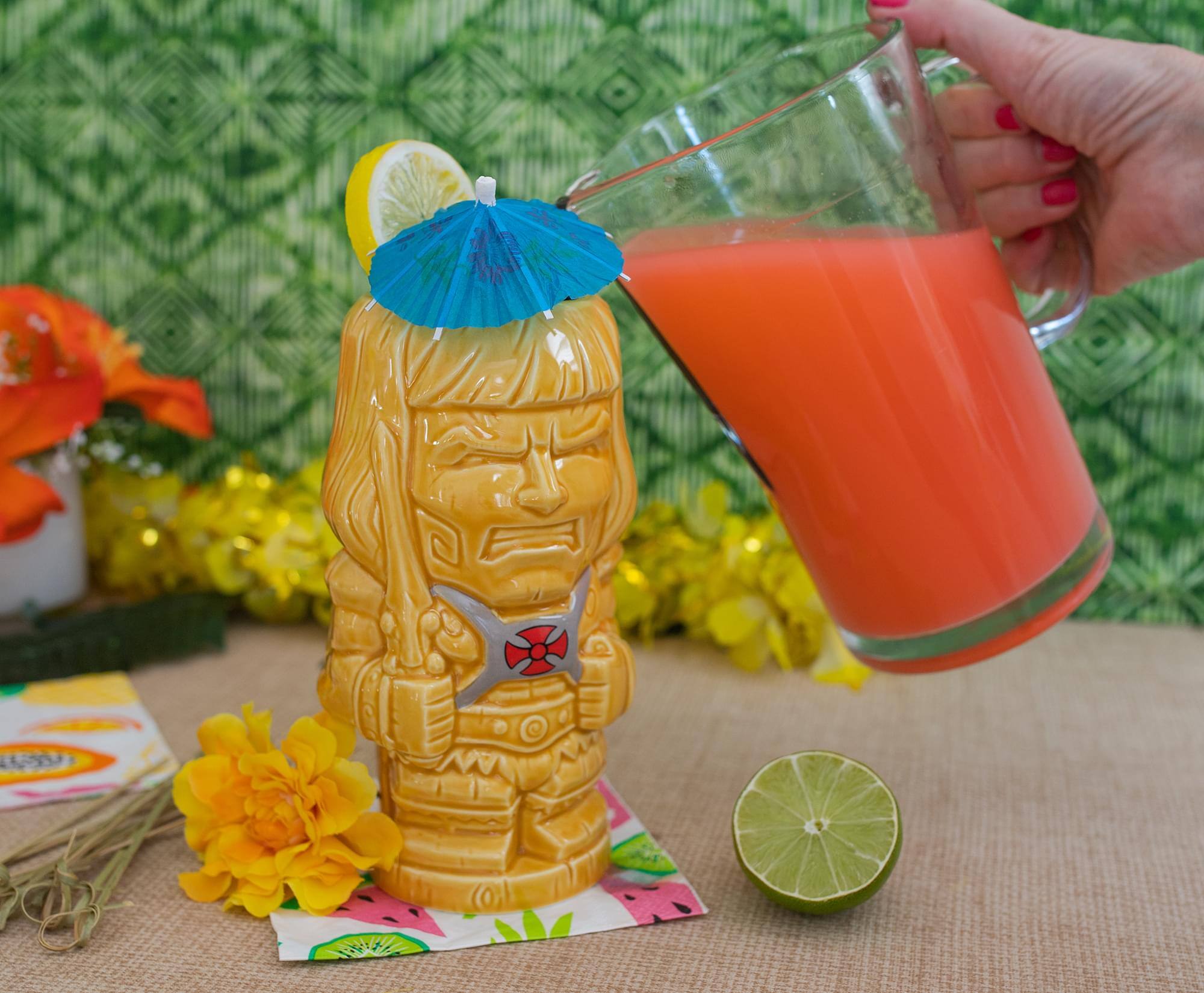 Alt View 10. Masters of the Universe - Geeki Tikis Masters of the Universe He-Man Ceramic Mug | Holds 20 Ounces - Yellow.