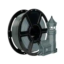 Flashforge - Rapid PLA Filament 1.75mm 500mm/s High Speed Printing, 1kg Spool, Dimensional Accuracy +/- 0.02mm - Iron Grey