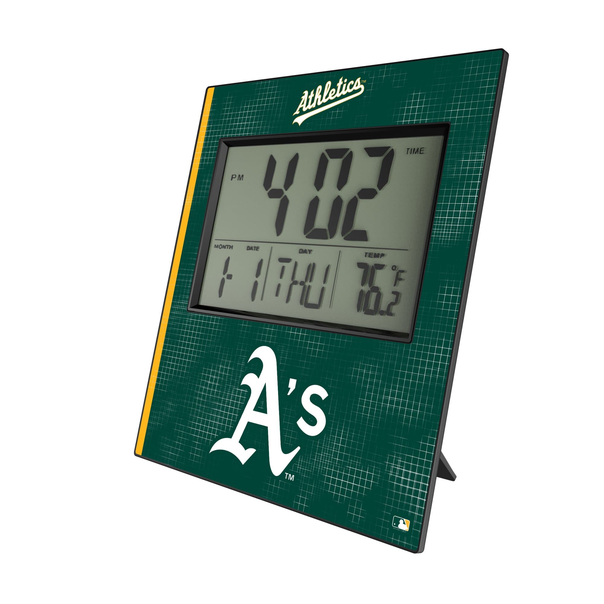 Keyscaper - Athletics Digital Desk Clock - Multicolor