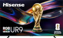 Hisense - 100" Class UR9 Series RGB MiniLED QLED UHD 4K HDR Smart Google TV (2026)