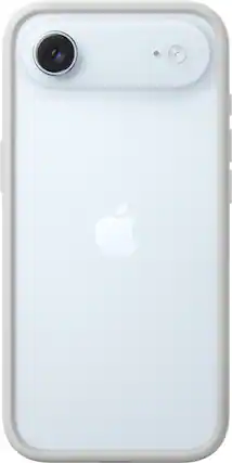 Front. Apple - iPhone Air Bumper - Light Gray.