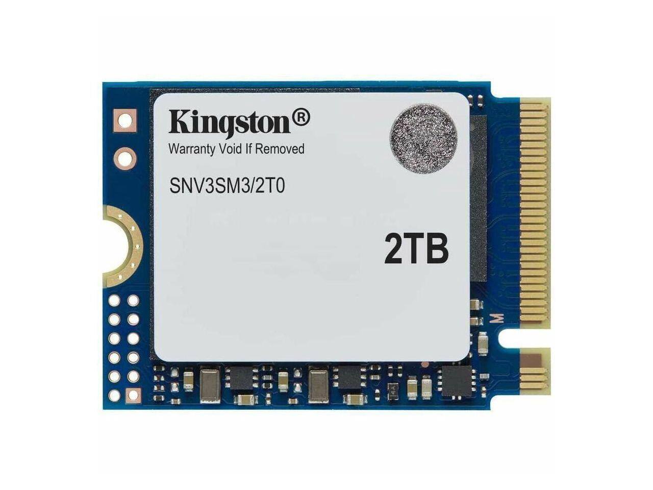 Kingston NV3 M.2 2230 2TB PCIe 4.0 x4 NVMe Internal Solid State