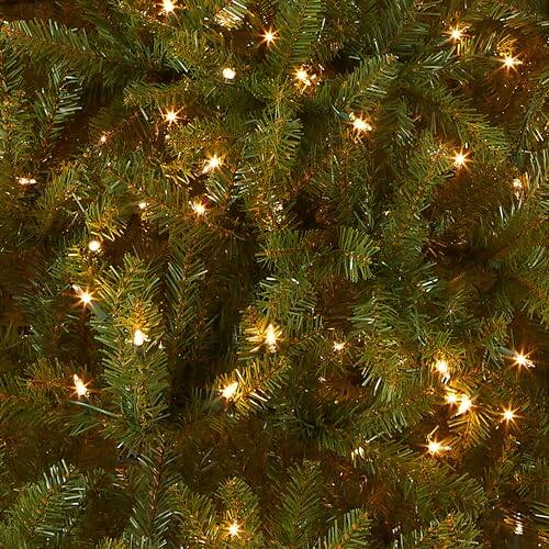 Alt View 3. National Tree Company - NATIONAL TREE COMPANY PRE-LIT ARTIFICIAL FULL CHRISTMAS TREE 9 FT DUH3-300P-90 - Green.