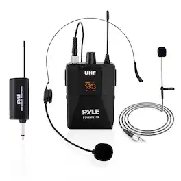 Pyle - UHF Wireless Microphone System Kit -