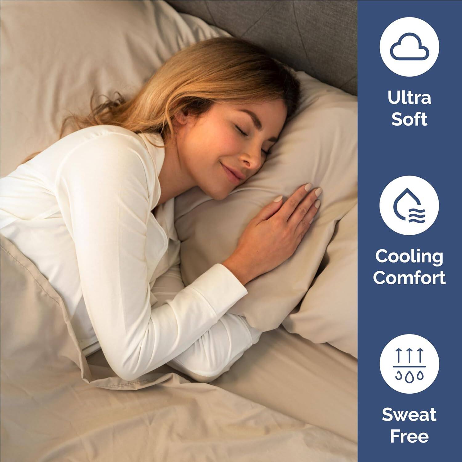 Ultra Soft  
Cooling Comfort  
Sweat Free