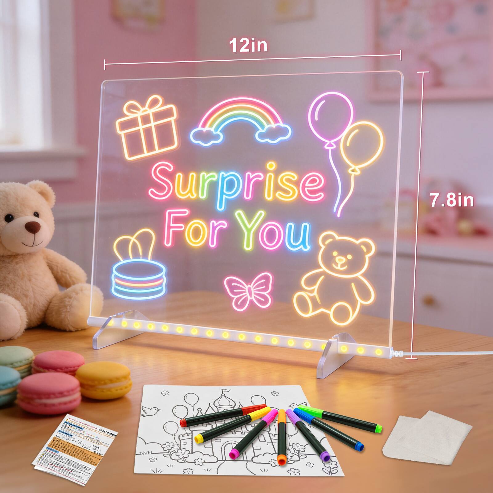 12in  
Surprise For You  
7.8in
